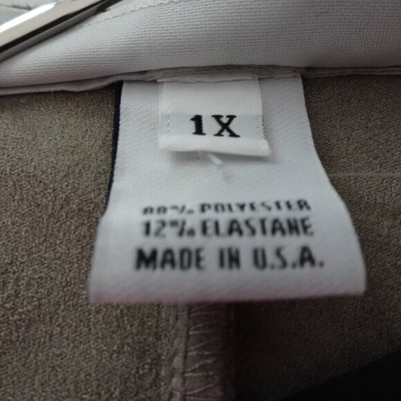 Bryn Walker Open Front Cardigan Women's Plus Size 1X Gray Open Front Made in USA - Picture 10 of 12